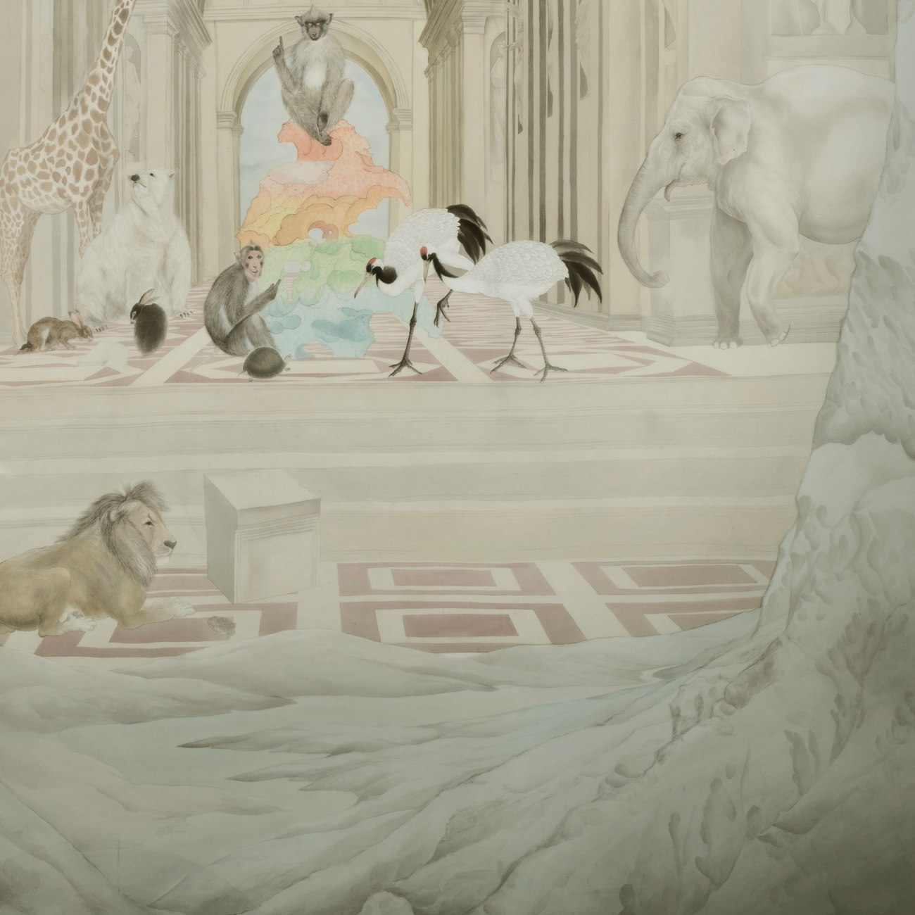 Hanqing Chen: Seeking the Realm of the Elephant Net