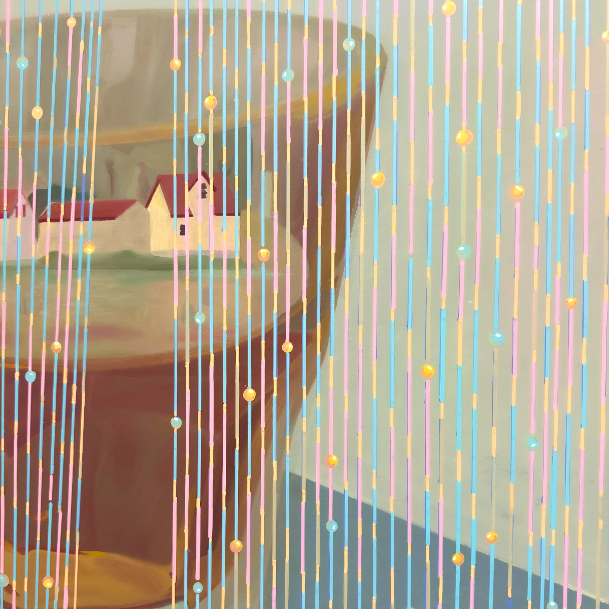 Yuhang Liang: Veil of Beads II