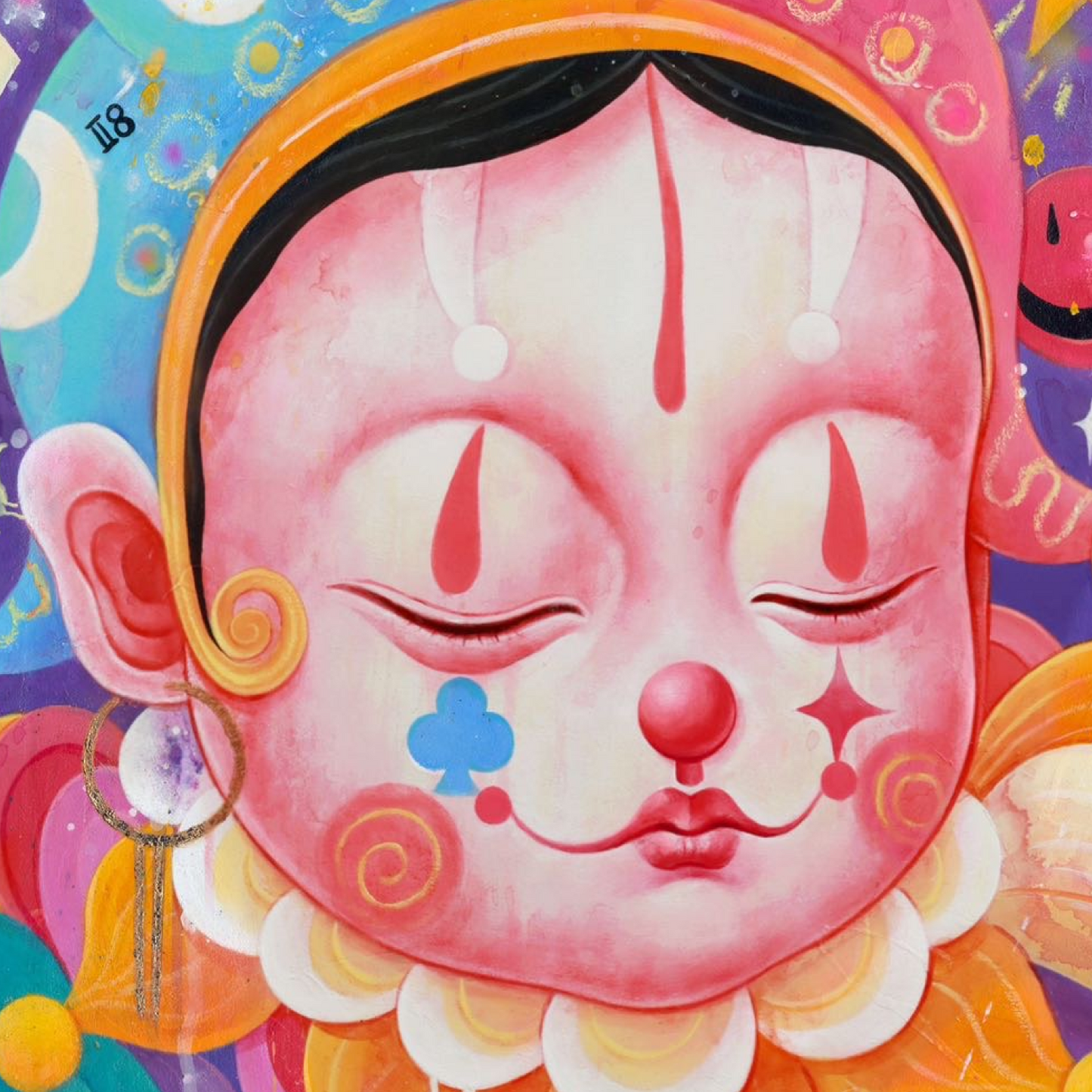 Boqing Chen: Lonely Clown No. 3