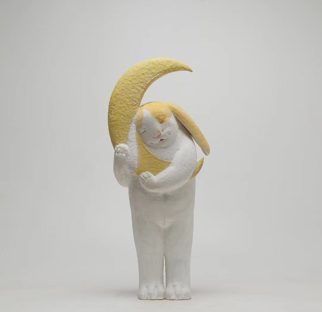 Lin Zhao: Moon Embrace Rabbit