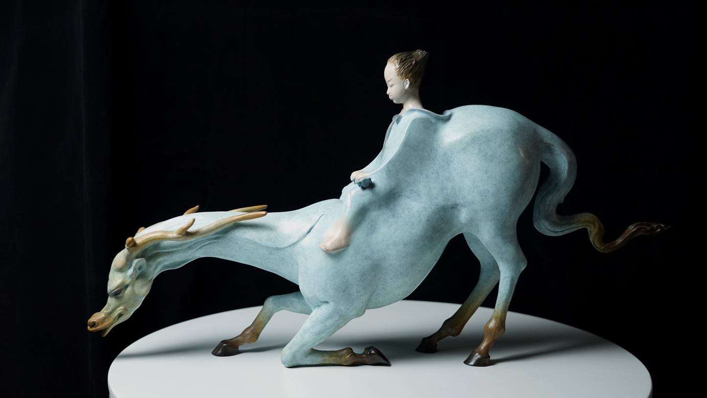 Yongchang Zhao: River Picture - The Boy Who Controls the Dragon