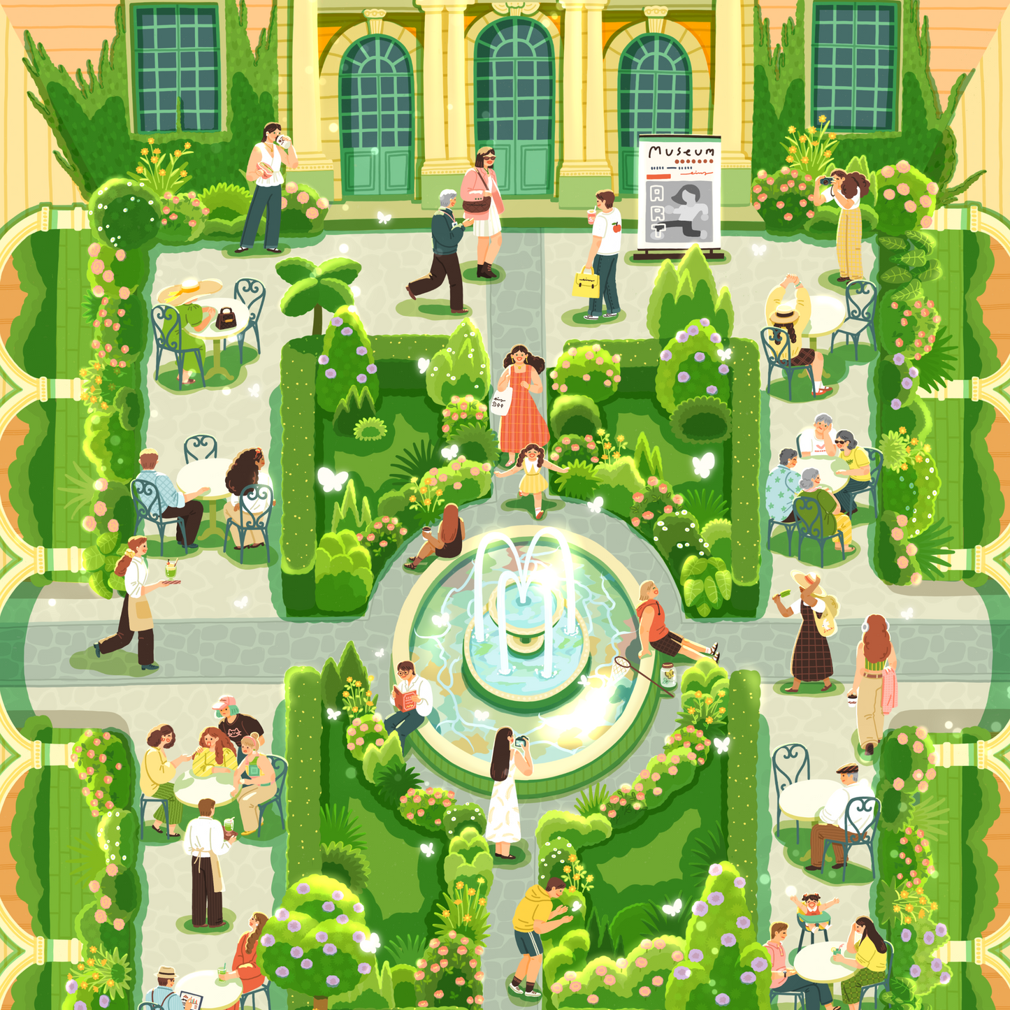 Yuding Shi: Museum Backyard Garden