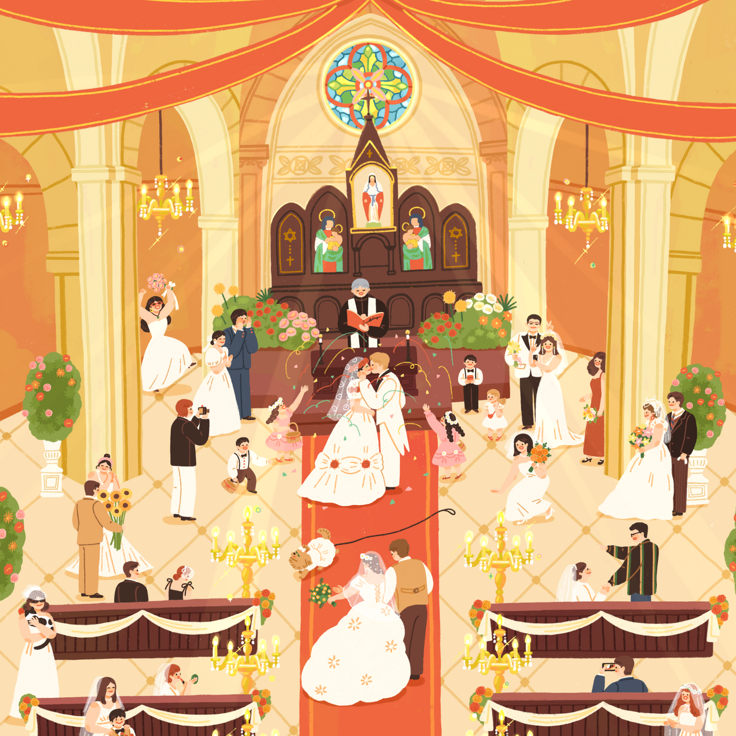 Yuding Shi: Collective Wedding in the Church