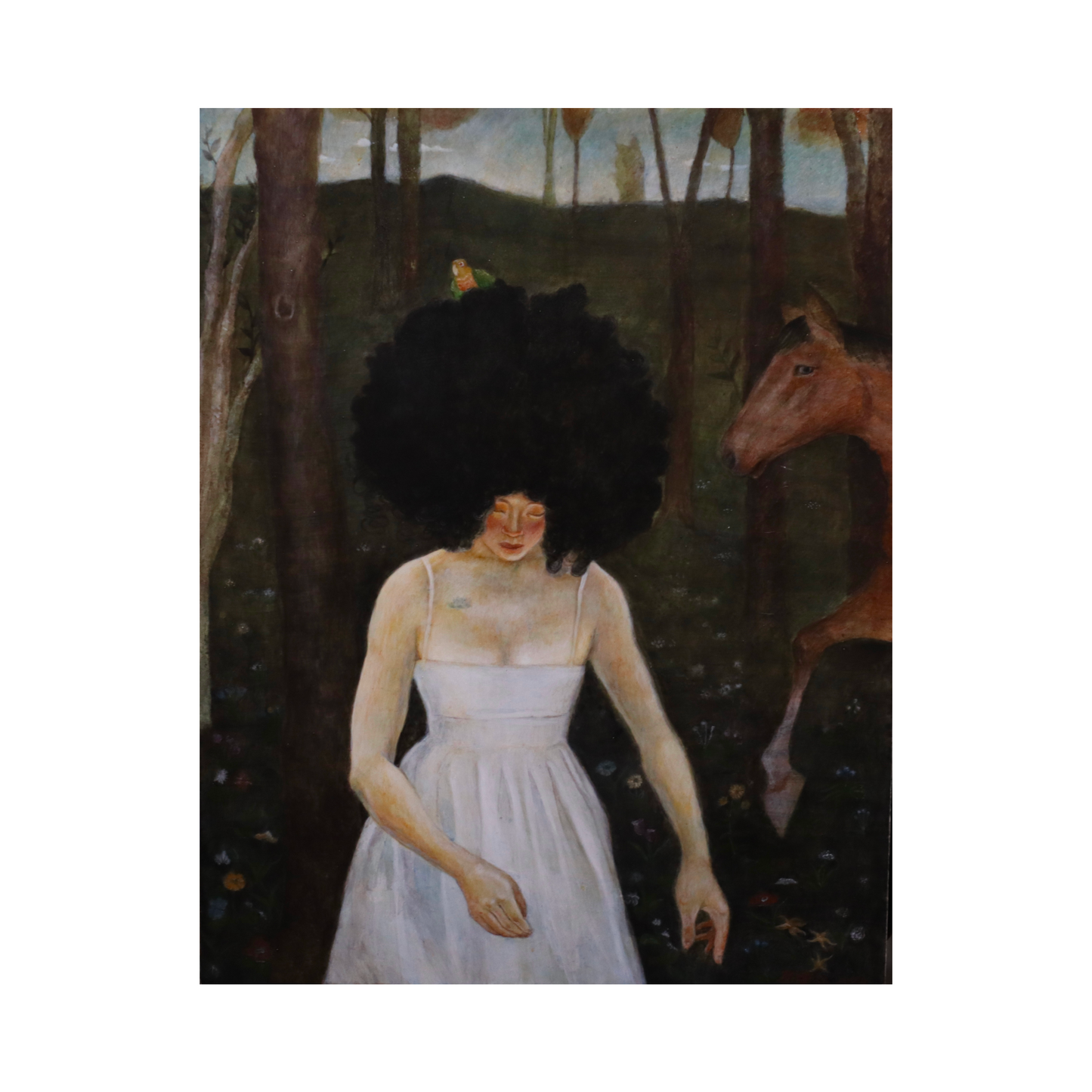 Aijiang Liu-Parrot Girl