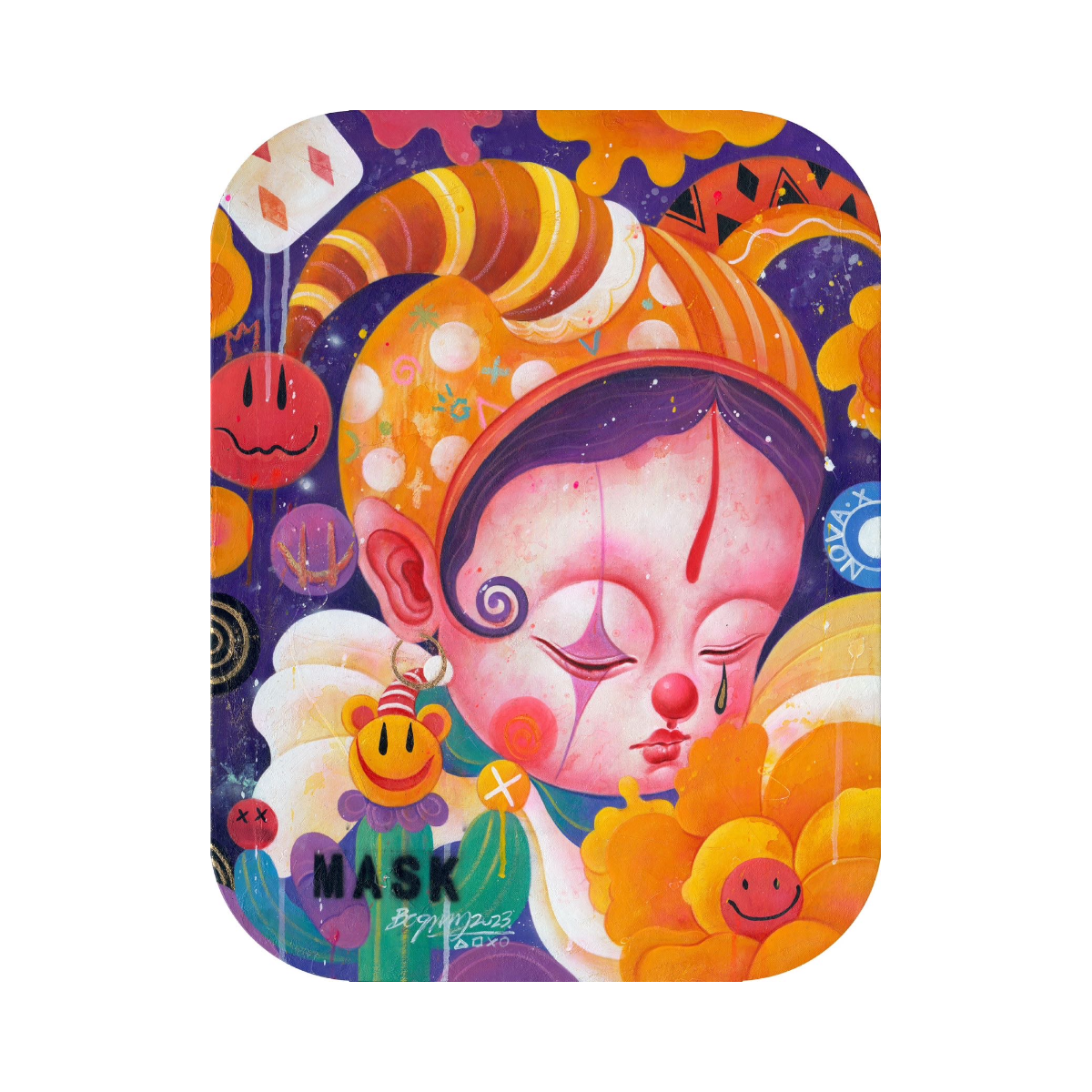 Boqing Chen: Lonely Clown No. 2