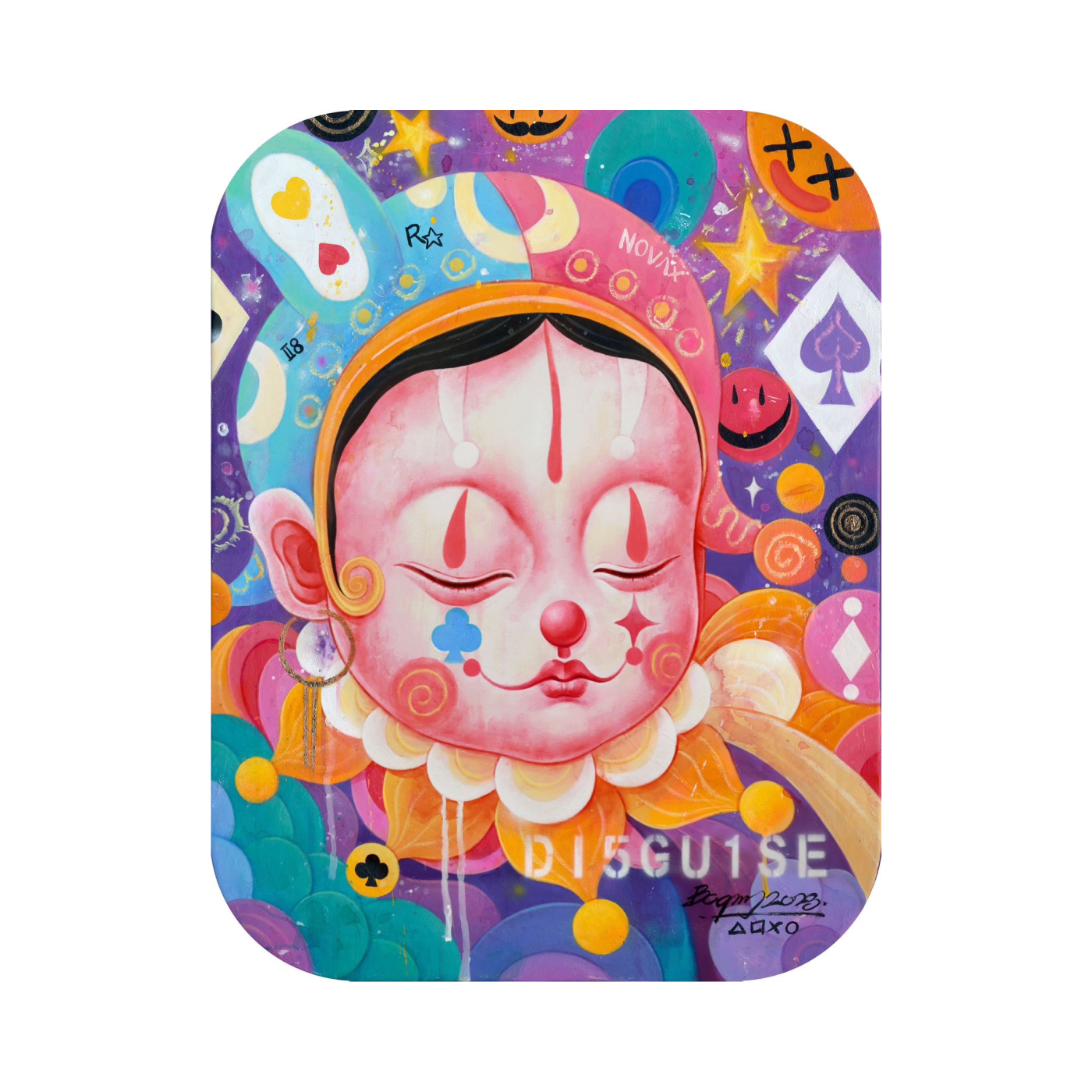 Boqing Chen: Lonely Clown No. 3