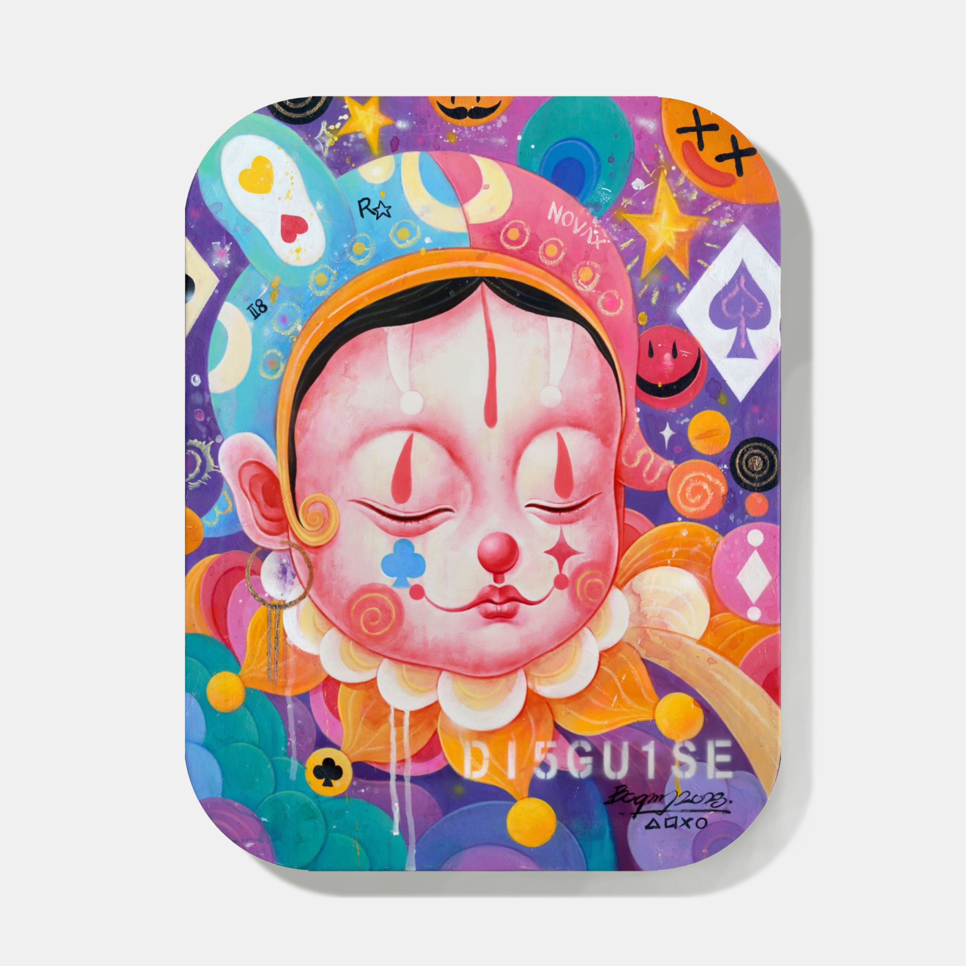 Boqing Chen: Lonely Clown No. 3