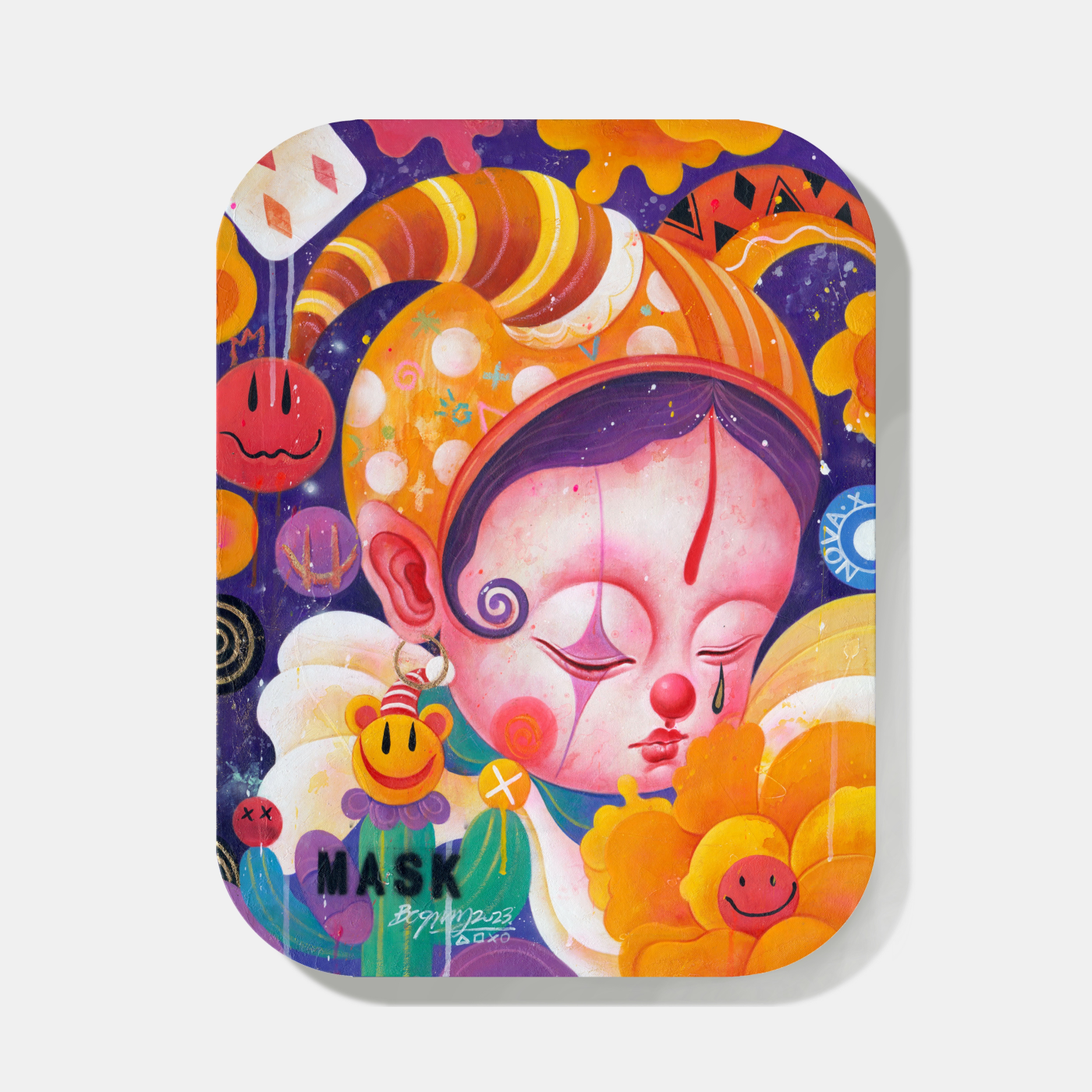 Boqing Chen: Lonely Clown No. 2