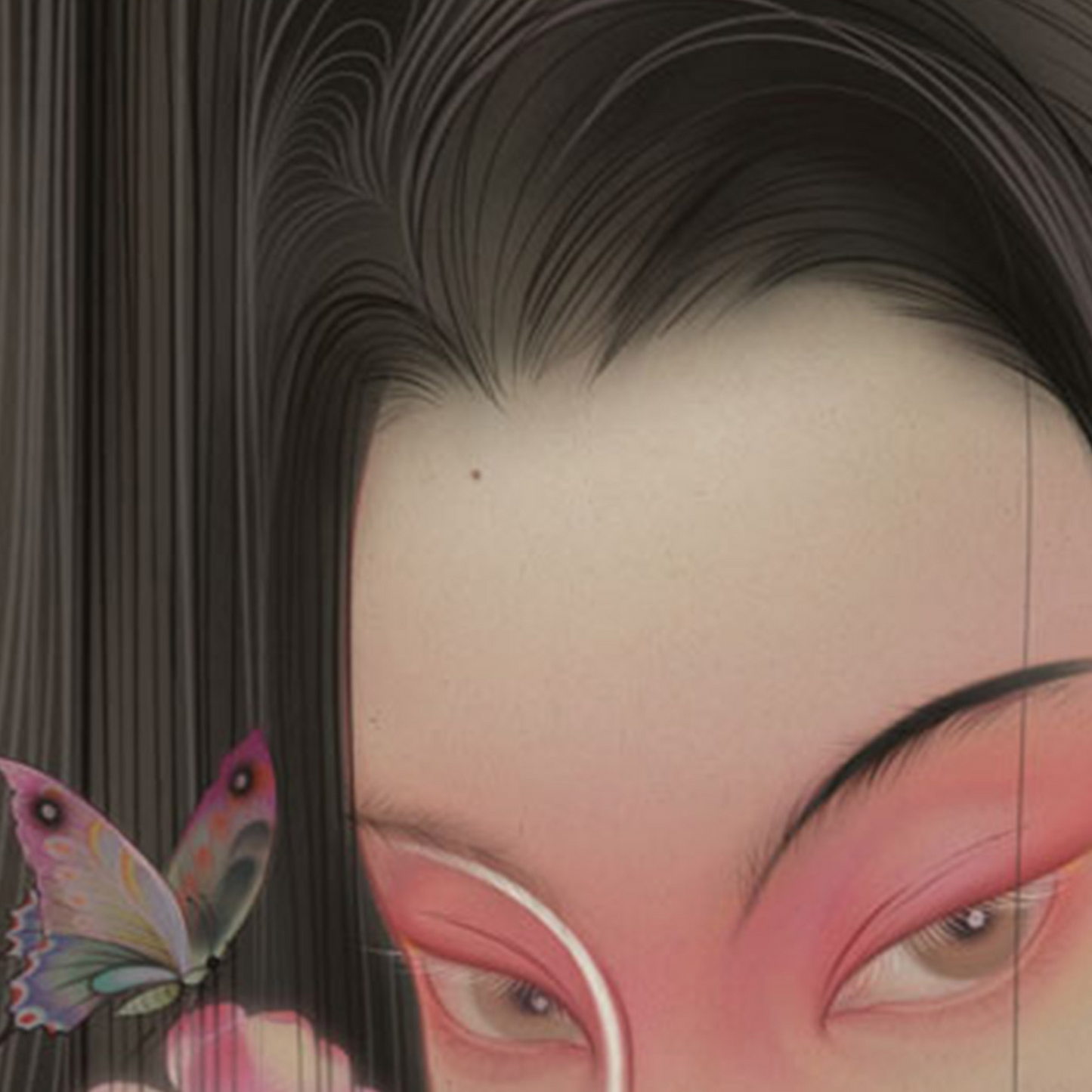 Jun Zhou: Dreamlike Stroll in the Garden- Butterfly Wings Limited Edition Print