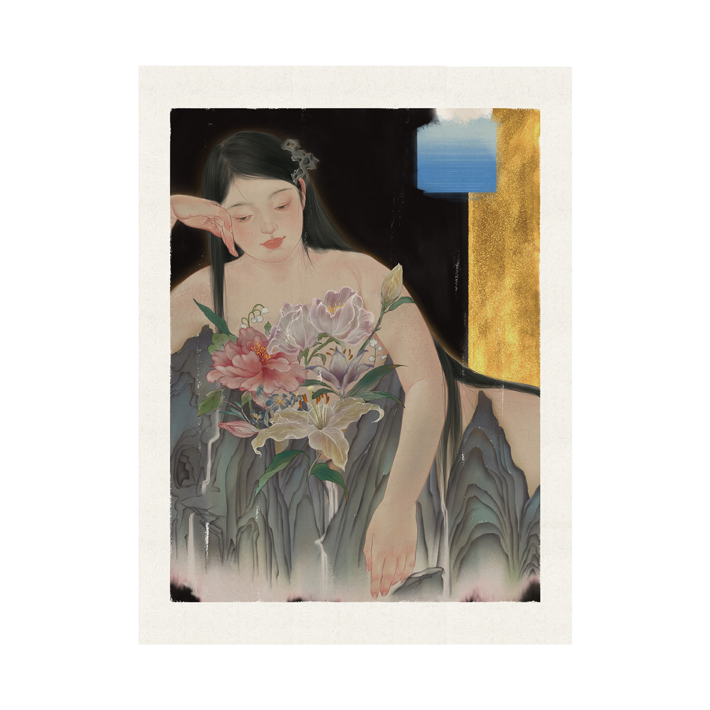 Jun Zhou: Dreamlike Stroll in the Garden- Jade Mountain