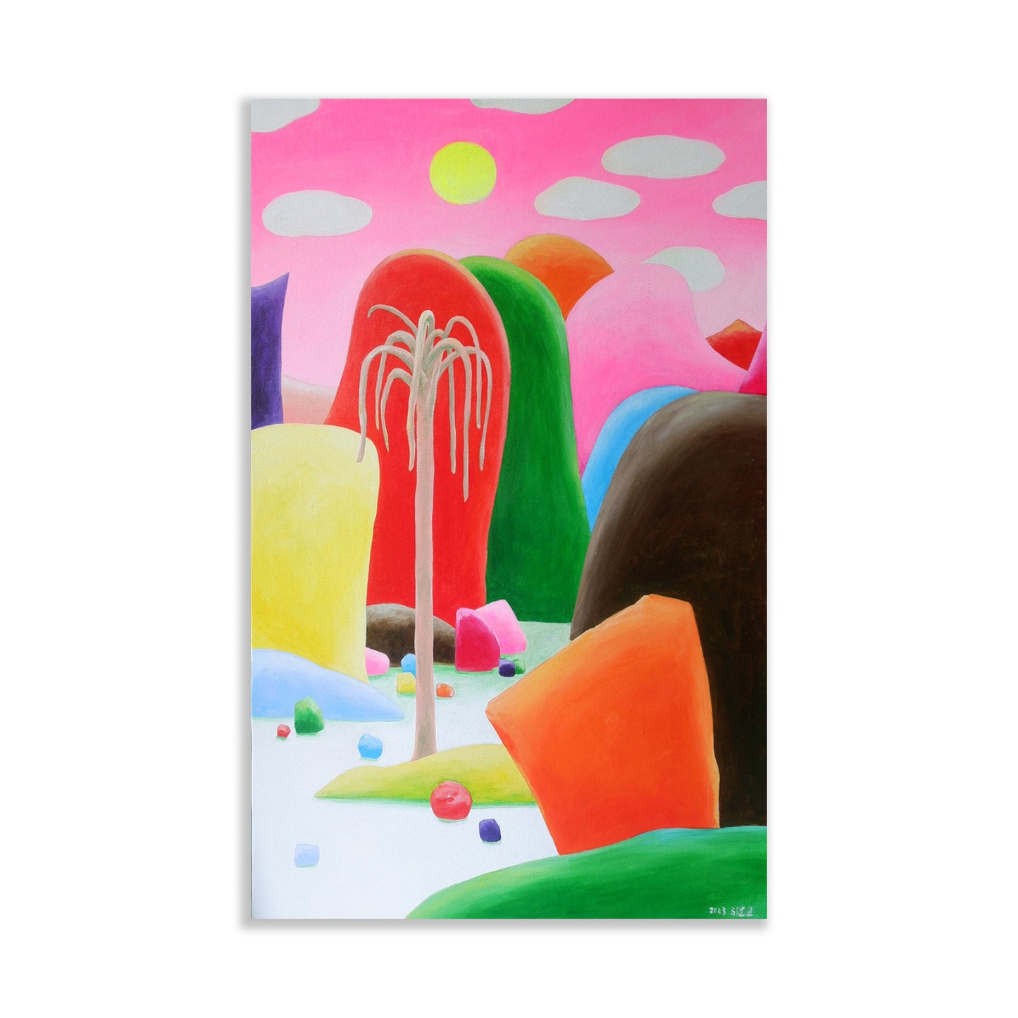 Jianwei Ma: Auspicious Rainbow Clouds