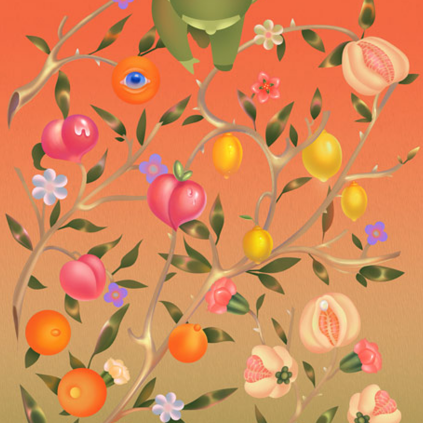 Jun Zhou: Enigmatic Garden- Love Net Limited Edition Print