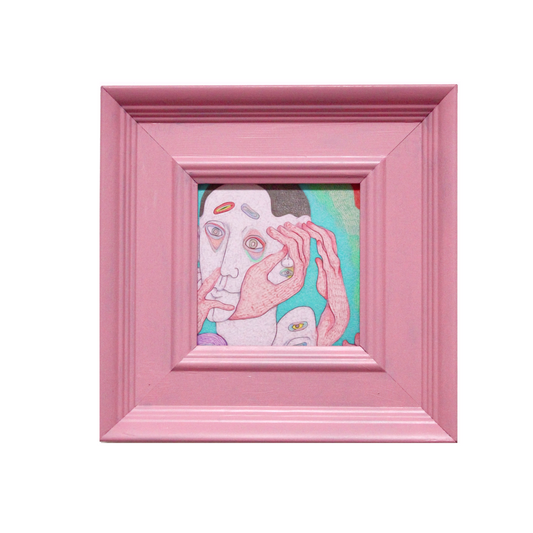 Art illustration with frame