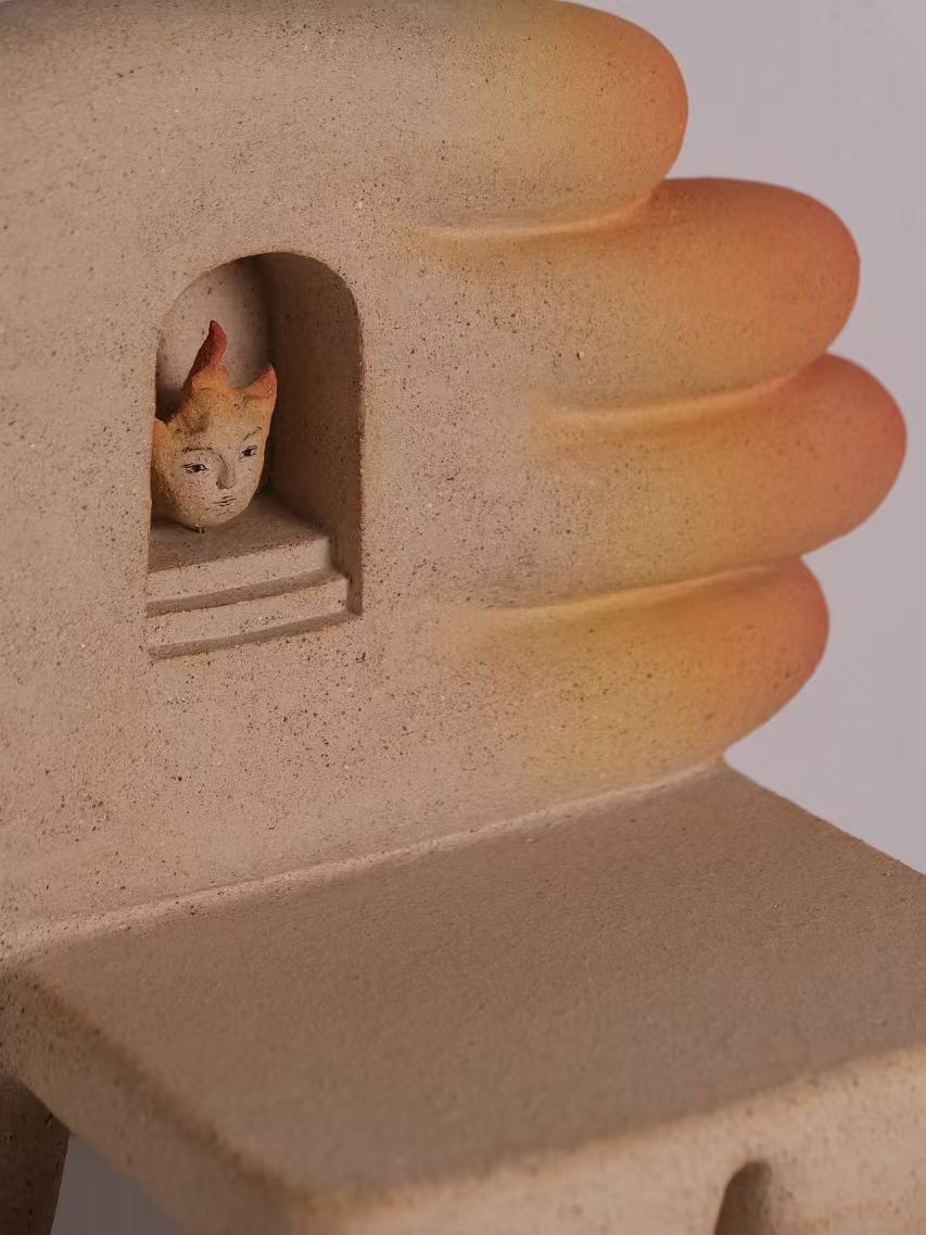 Xin Li: “Hand Series” Small Chair