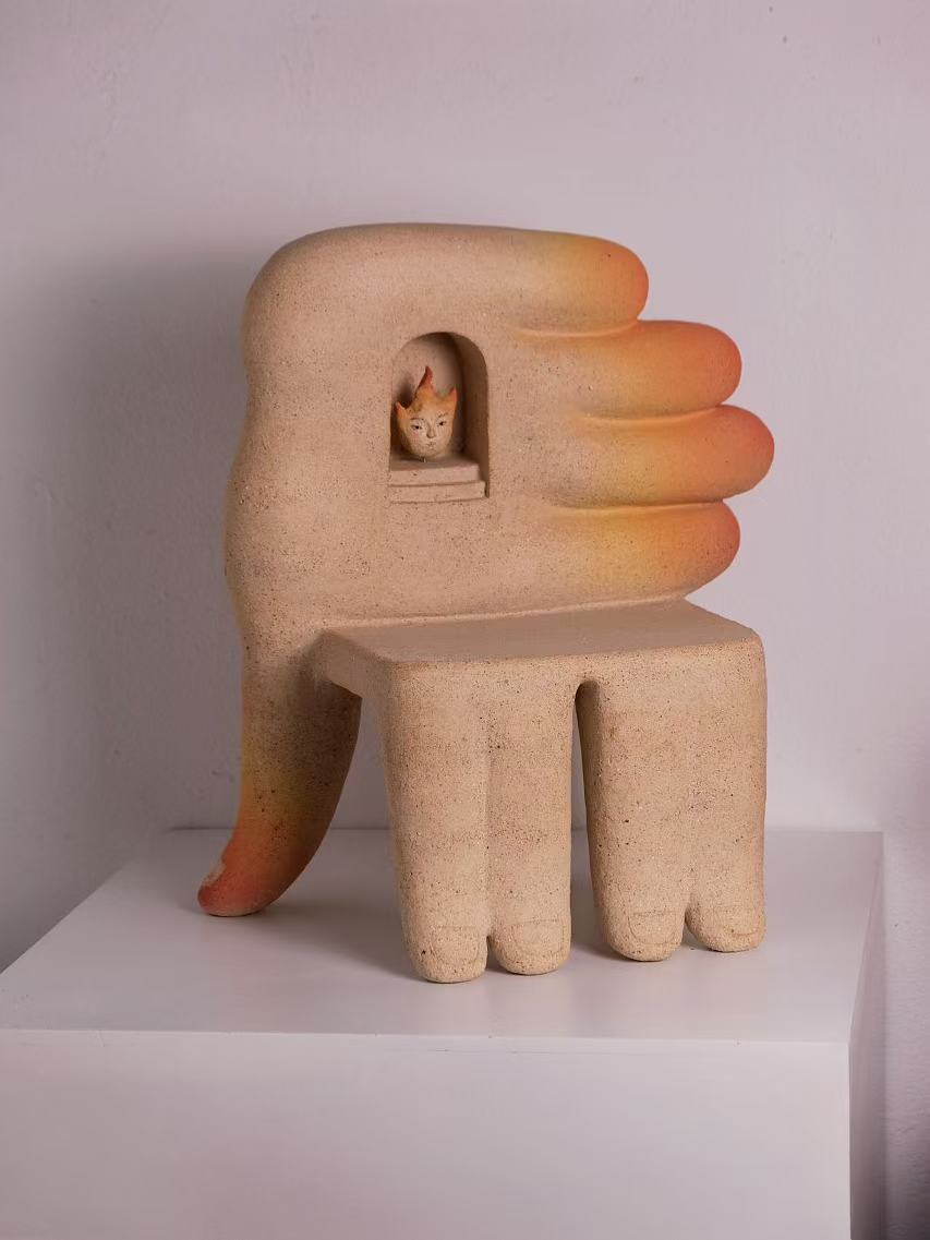 Xin Li: “Hand Series” Small Chair