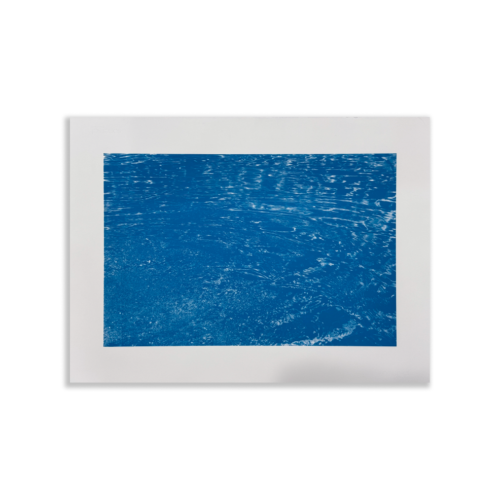 Yichen Ji: Liquid 001-Cyan