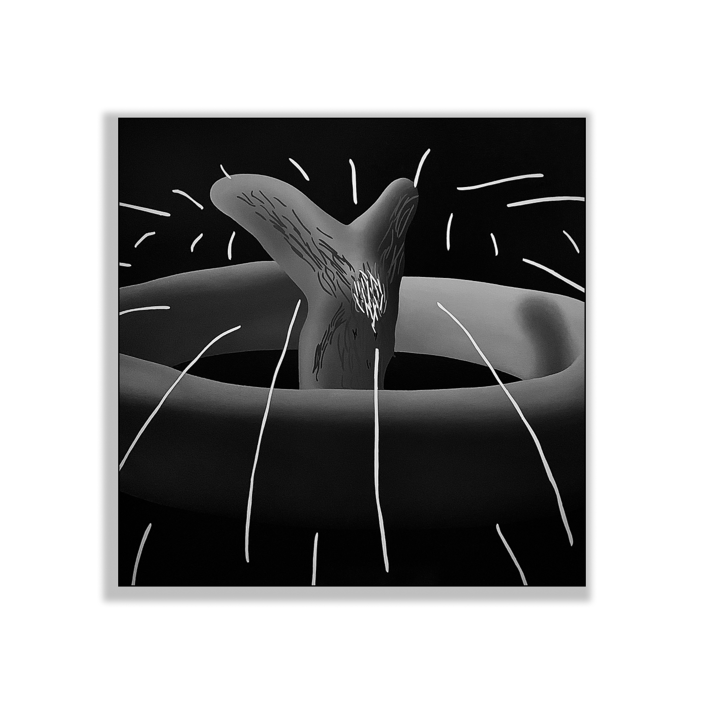 Yue Cao: Black Fountain No.2